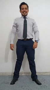 KalethBigDick Shirt gray and navy blue pants Poză 6