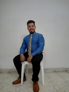 KalethBigDick Blue and black suit office Immagine  4