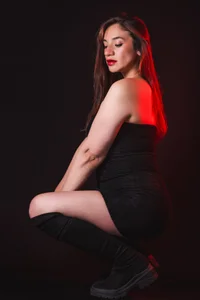 Ava_Stone 🖤 Black Lingerie Night Fotka 2