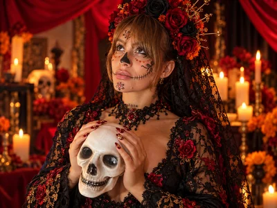 Maye_U 💀 Catrina Is Calling You 🌹 Pic 6