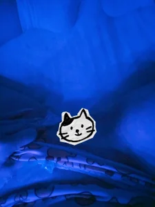 lovely_nekochan After night bath blue led light 🩵💙 Pic 8