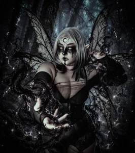 Midnight Enchantress 🖤 | 10K Special od Iluromi  4 snímek