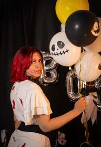 Naty_slavedoll The purge is cooming.. halloween is here 👻😈🔥 Immagine  4