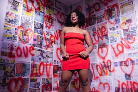 Naughty_bouncing_ebony Unwrapped Valentine 🎁❤️ Foto 7