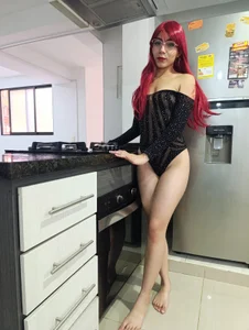 Horny kitchen de shanell-hott Foto 4