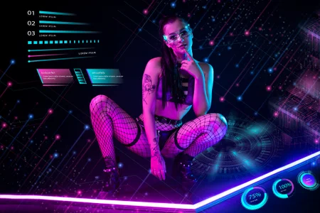 babi_vale: Cyber Girl 🔷 ( 3 фото)