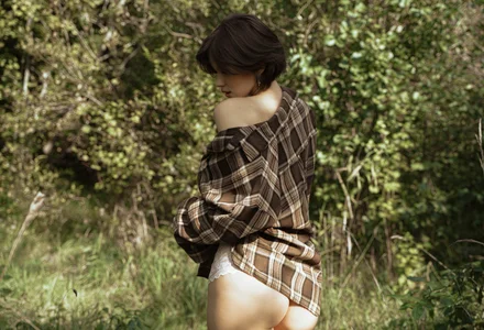 AdalynGlows in the wood Pic 5