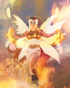 Angewomon Digimon de angelacianuro_  8 photos