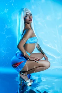 AnahisBennett Kida cosplay 💙 Foto 3