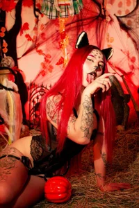 Megan_wolf1_ 🎃¿trick or pleasure?🐈‍⬛ Pic 5