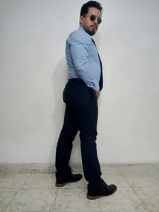 KalethBigDick Blue suit Poză