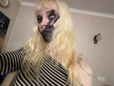HannahHolliss experimental make-up Hình 5