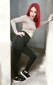 danna_spring 🔥 Redhead Temptation ❤️‍🔥💚 รูป  2