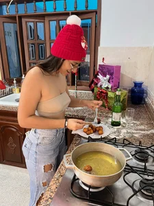 melissacute50 Preparing Christmas dinner Bilde 7