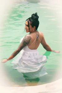 KATALINA_HOT_TS elegant dress for you... white or black? Poză 2