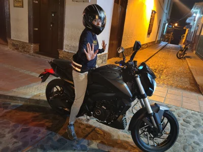 Sharon_07 Take a ride on my bike Pic 2