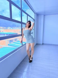 Mellissa_gates in the window 🔥🥵 圖片