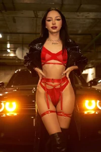 Lina_Thornton_ black latex and black dodge Pic 8