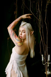 LillyMoure_ Elf in the autumn forest (November 2025) Poză 6