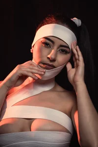 Cloee_Sky2のI've lost some of my bandages. Do you want to take the rest off me?の 6枚の写真