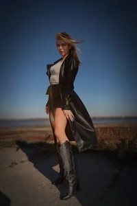 Real_Tini Leather temptation on me🔥🖤 зображення