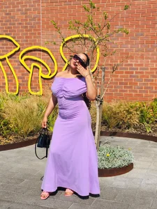 Bad girl gone to good girl😍❤️😍.. Long Dresses and Formal dress shows some respect publicly 😉