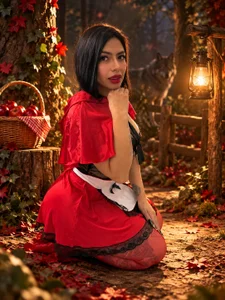 ❤️🐺 Noa: Little Red, Big Temptation de Noa_rousse01  2 Imagens