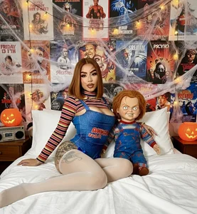 Catvalentine_🔪Cosplay Chucky🖤图片 8