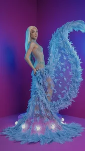 Sarahis_Valentina More than a few images, it inspired elegance and sensuality💙 Pic 3