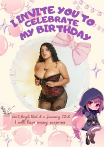 PittAndLunaa YOU ARE INVITED TO MY BIRTHDAY, JANUARY 22 AT 7AM COLOMBIA TIME รูป 