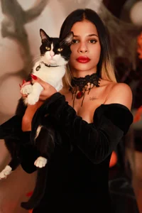 LadyAvalon Spooky season has come and Morticia Addams is here to fright you🎃👻🕸 Pic 7