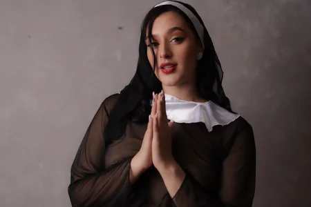 RachelStein cosplay nun 圖片 2