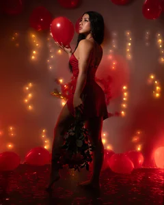 Quiinn_bxToday red isn't just a color… it's an intention ❤️ be my Valentine图片 4