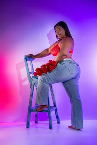 thickebonymilfF Do u wanna a rose? 🌹 Pic 3
