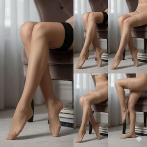 Goddess_NannaGlossa gloves ,nylons Pic 4