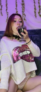 Amber_prada "Cream Sweater & Soft Curves" Pic 9