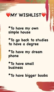 Fayola_Beatrix Wishlist Foto