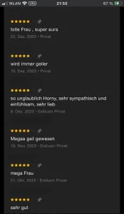 AlessiaAura 5* reviews of private + c2c shows -> read it + invite me / les meine Bewertungen + lad mich ein Foto 7