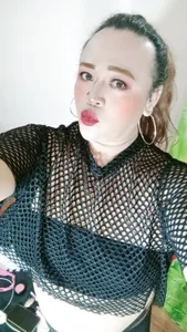Ms_SexretaryCockTs ootd stocking and net Pic