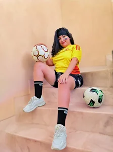 BBWLuxuryMuse ⚽ World Cup Vibes 🌎 Billede 3