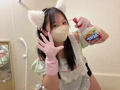 お掃除コスプレ de awabi_awb  3 Imagens