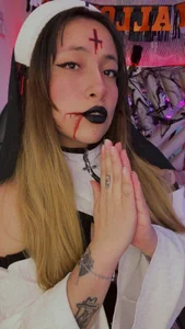 NyxAndria_1: ˣ෴ˣ Halloween Make up (㇏(•̀ᢍ•́)ノ) ( 3 фото)