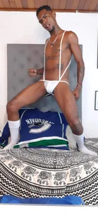 bigblackhotx1 white dress Billede 5