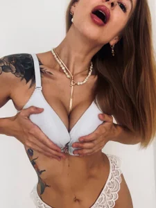 Ny_mphie Hot white lingerie! Foto 9