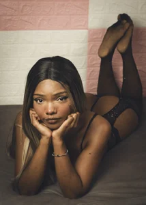 PinkyMoon's Black dress - Lingerie Sex Photo 1