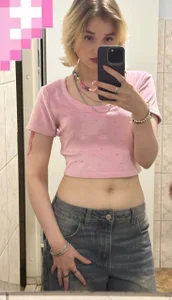 DelanaHenter Me before going for a walk Pic