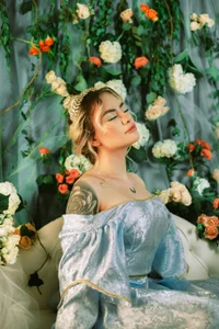 StacyRigel Blonde and silk Poză 2