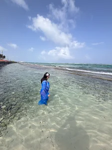 Ayha_khalaf vacation on the beach Pic 4