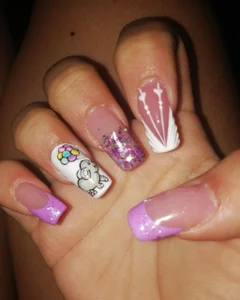 MariBelle1: For you, you like my nails ♥ ( 4 фото)