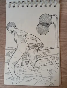 Drawings of my horny guys de Andy_Roses  5 photos